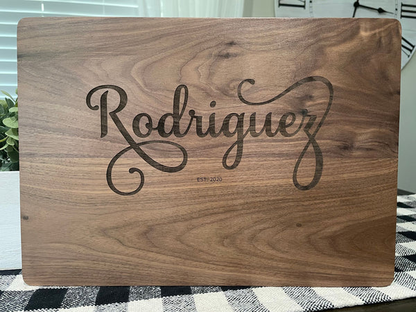 Signature Cutting Board